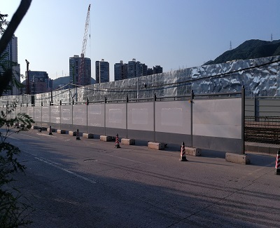 城市綠化環保：工程施工圍擋少不了