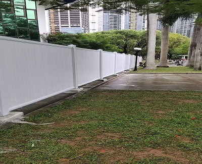 洪湖公園——深圳PVC圍擋施工“建設園區”