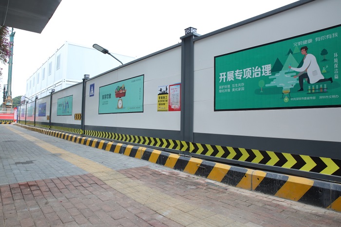 施工圍擋多少錢一米？專業的施工圍擋廠家告訴你