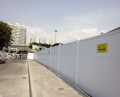 深圳工程項目建筑，PVC圍擋的使用標準是什么？