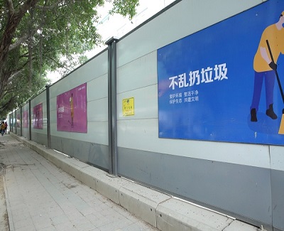 施工圍擋的作用優點可不止我們了解的那么簡單