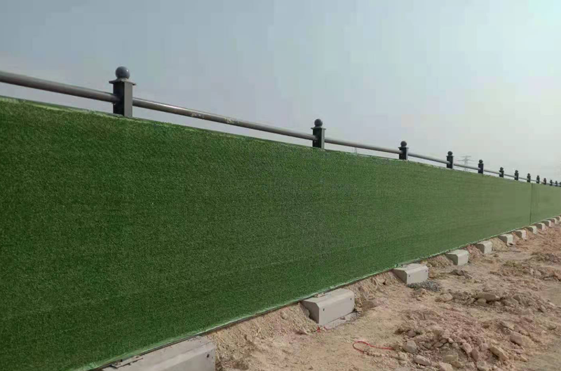 C2款小草綠鋼圍擋高效送達(dá)客戶現(xiàn)場！